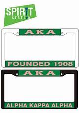 Alpha Kappa Alpha License Plate Pictures