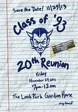 20th Class Reunion Ideas Images