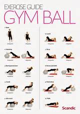 Exercises On A Yoga Ball Images