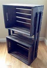Wooden Crates Shelves Pictures