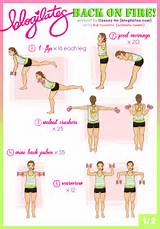 Images of Back Exercise Routine