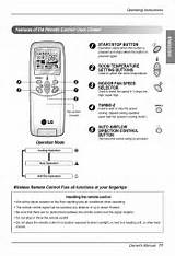 Lg Inverter Air Conditioner Remote Control Manual Photos