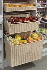 Pictures of Pantry Storage Baskets