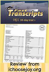 Get Your Transcript High School Online Images