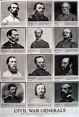 Pictures of Generals Of The Civil War South