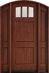 Photos of Mahogany Doors