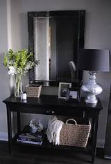 Images of Decorating Hallway Table