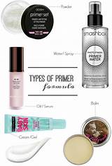 Types Of Primer Makeup Pictures