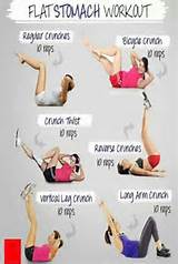 Fitness Exercises Stomach Images