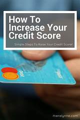How To Increase Credit Score In A Month Images