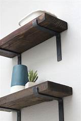 Pictures of Rustic Shelf Hardware