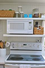Microwave With Shelf Inside Pictures