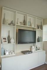 Photos of Shelves Around Tv