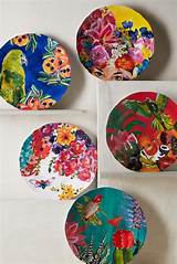 Pictures of Colorful Melamine Plates