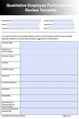 Employee Review Template Doc Pictures