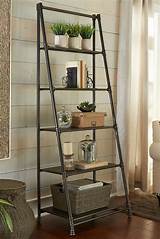 Decorating A Ladder Shelf Images