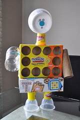 How To Make A Robot Out Of Recycled Materials Photos