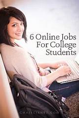 Photos of Online Jobs For College Students