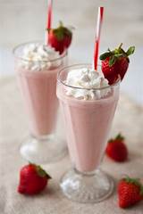 Pictures of Strawberry Ice Cream Shake Recipe