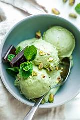 Healthy Avocado Ice Cream Images