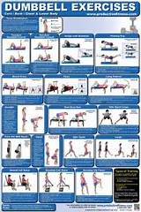 Photos of Workout Exercises With Dumbbells