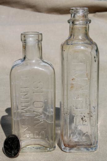 Vintage Glass Chemical Bottles Pictures