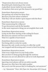 Poems About Depression Pictures