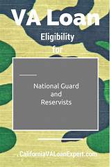 Va Home Loan National Guard Pictures