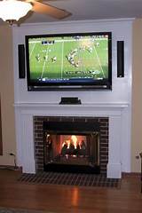 Tv Above Gas Fireplace Photos