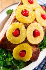 Ham Recipe With Pineapple And Cherries Images