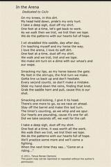 Barrel Racing Poems Pictures
