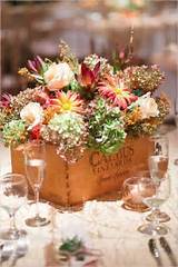 Images of Rustic Flower Box Centerpieces