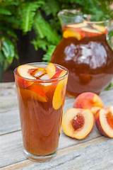 How To Make Peach Iced Tea Photos