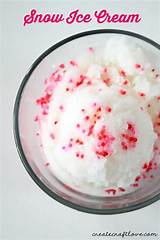 Pictures of Simple Snow Ice Cream Recipe