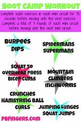 Photos of Pre Boot Camp Workout