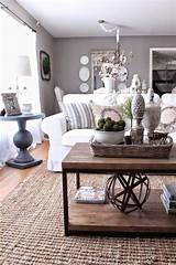 Pictures of Decorating Living Room Table Ideas