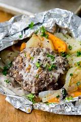 Images of Hamburger Foil Dinners