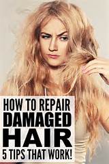 Color Damaged Hair Repair Pictures