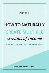 How To Create Multiple Streams Of Income Photos