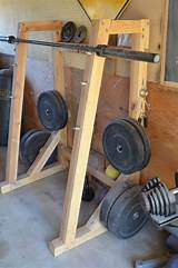 Wood Weight Rack