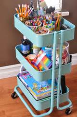 Storage Cart For Art Supplies Pictures