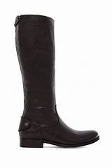 Pictures of Black Frye Melissa Button Boot