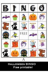 Pictures of Printable Bingo Game Cards