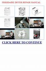 Frigidaire Affinity Dryer Repair Manual Images