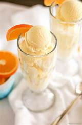 Orange Creamsicle Ice Cream Photos