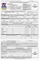 Photos of Application Form For Civil Service
