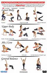 Pictures of Balance Group Exercises