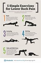 Lower Back Pain Workout Exercises Images