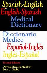 Spanish English Medical Dictionary Online Photos