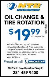 Ntb Tire Oil Change Coupons